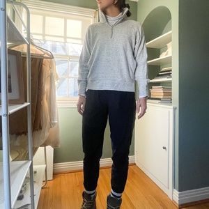 Nike Quarter Zip - Heather Grey